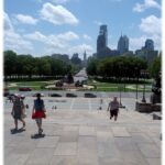 Vista di Philadelphia dal Museo di Arte Moderna