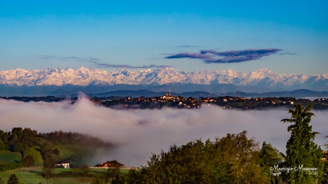 La nebbia nelle valli