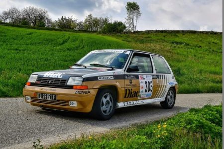 Rally Team '971 Regolarità 2021, Renault 5 GT Turbo, Scorcione-Massasso