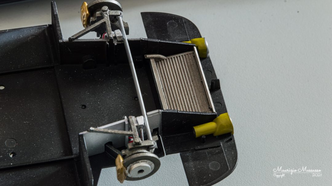 Radiatore anteriore, leggera sporcatura