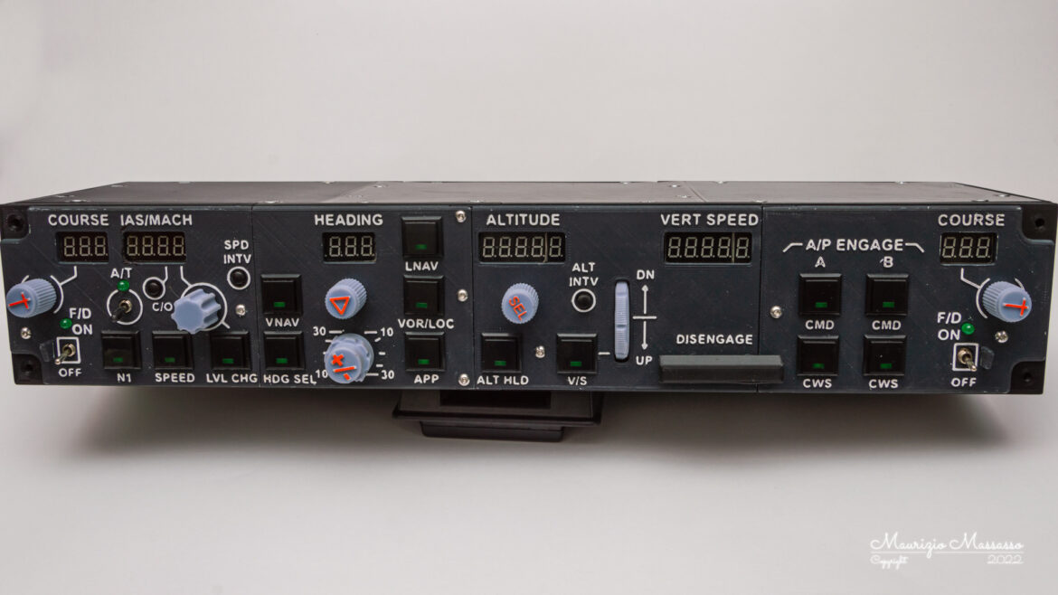 Boeing 737-800 Mode Control Panel